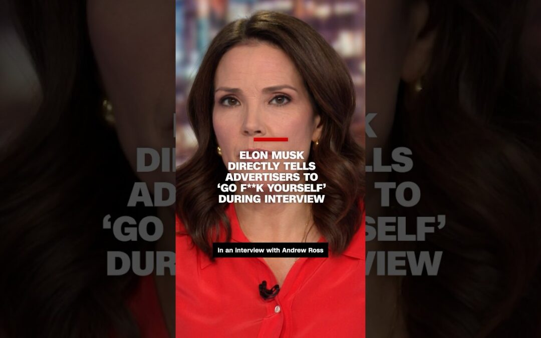 Elon Musk directly tells advertisers to ‘go f**k yourself’ during interview
