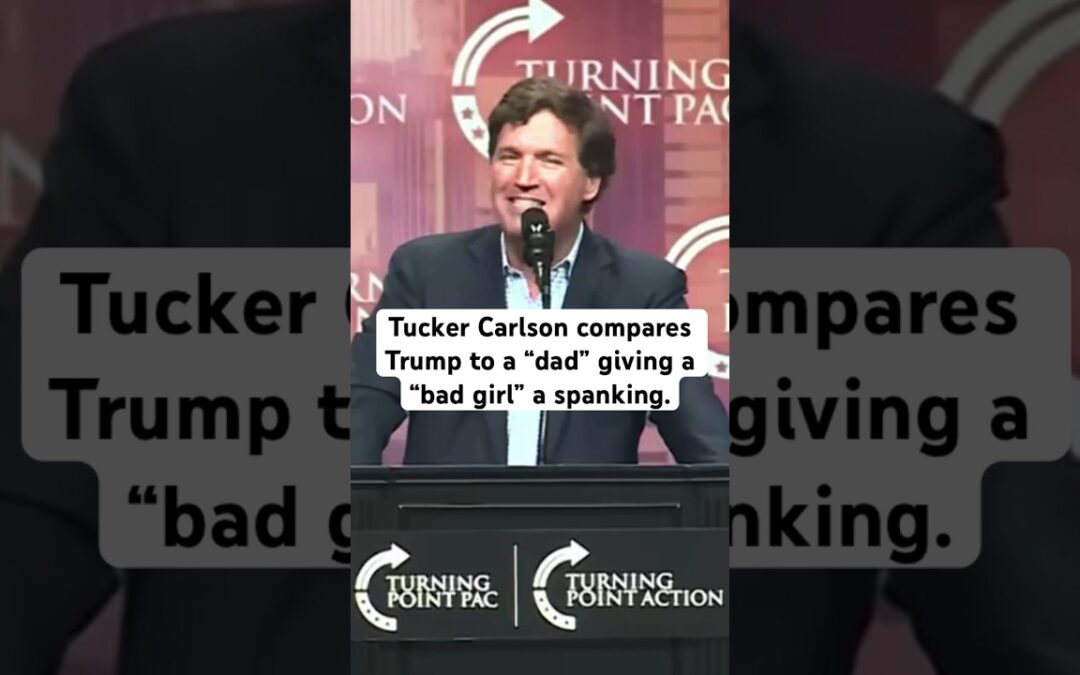 This Tucker Carlson rant inspired a crowd to chant, “Daddy’s home!” when Trump took the stage