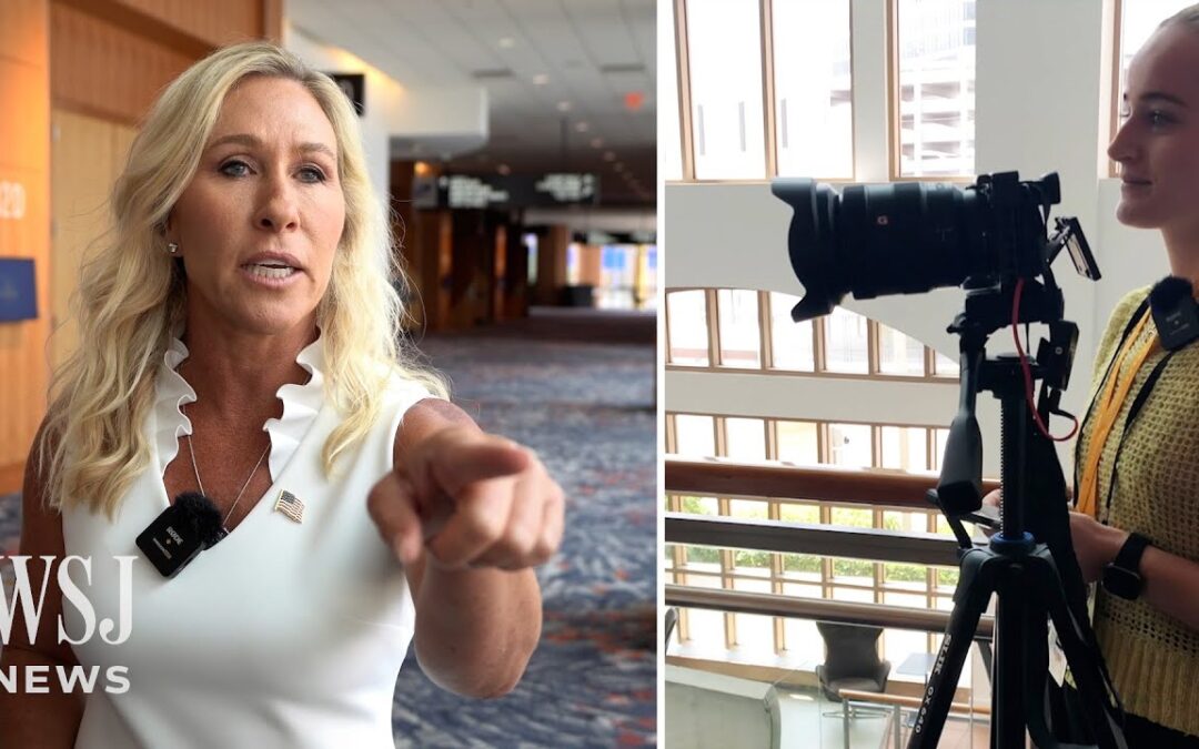 Rep. Greene to Reporter: ‘You’re the Cause’ of Trump Assassination Attempt | WSJ News